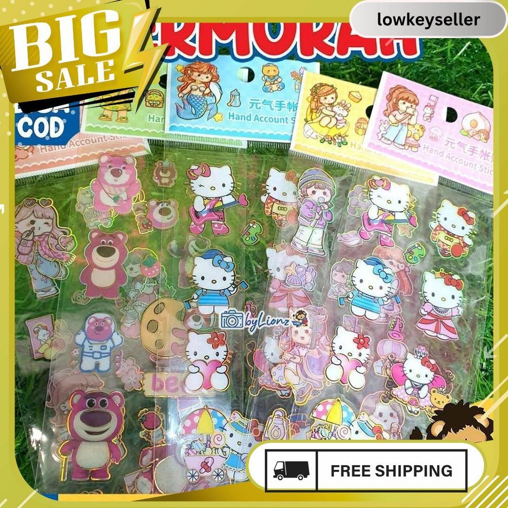 

Stiker Bt21 / Stiker 3D Bangtan 2021 Meledak