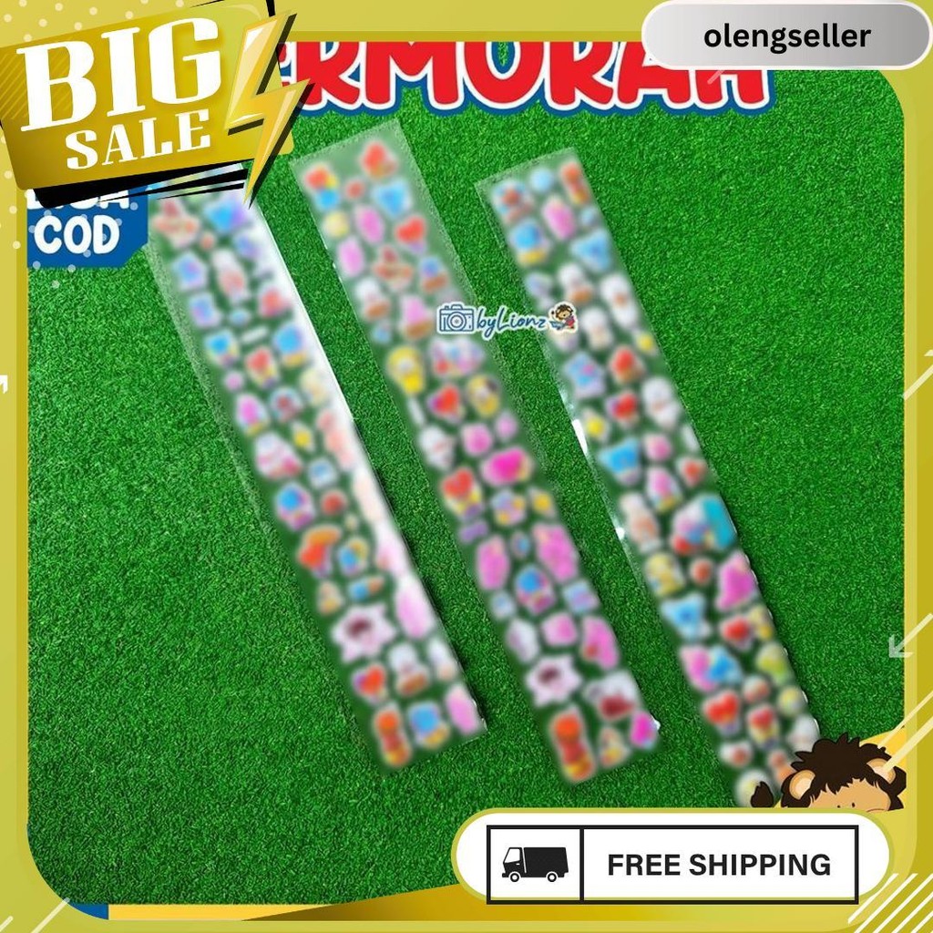 

Stiker Bt21 / Stiker 3D Bangtan 2021 Termurah