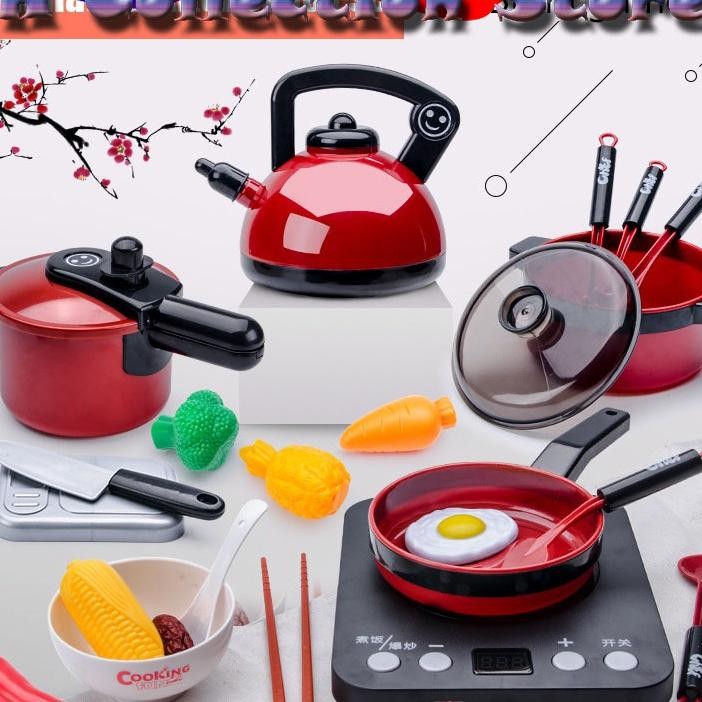 Cod516173Pcs Mainan Dapur Anak Kitchen Set Masak Masakan Mainan Dapur Cooking Set Mainan Anak Peremp