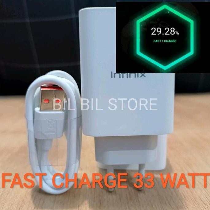 Charger Iinfinix 33 Watt Type C Bawaan Hp Ori 100% Zero 5G, Note 12, Note 10 Pro, Note 11, Asli Bawa