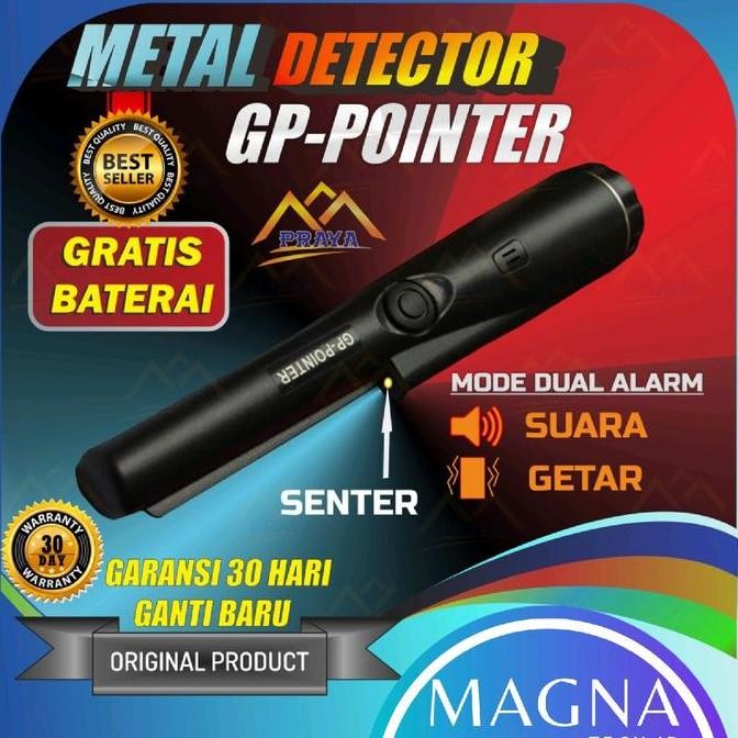 Gp Pointer S Metal Detektor Detector Alat Deteksi Logam Emas Metal Perak Kualitas Terbaik Harga Term