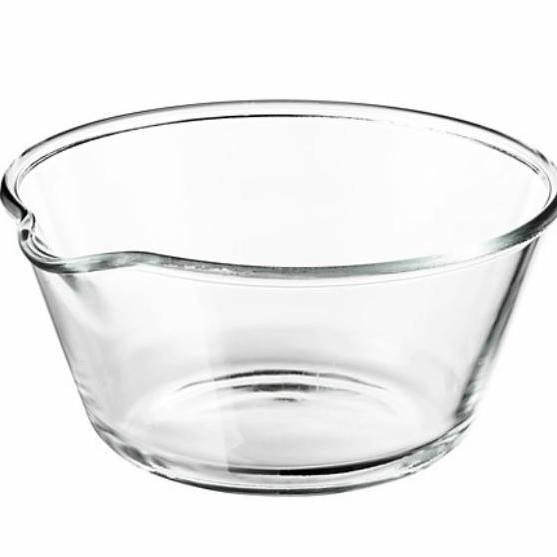 Mangkok Kaca Besar Wadah Bening Serbaguna Ukuran 26cm_Original FA