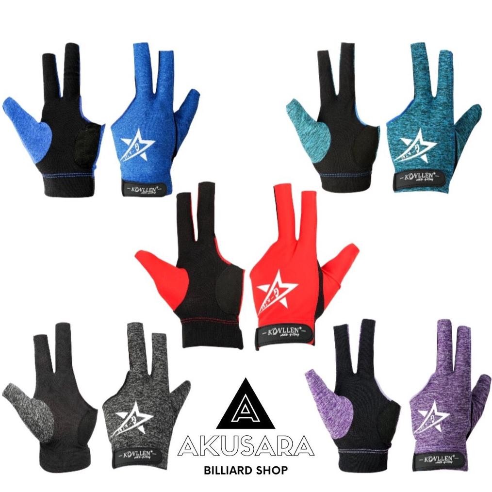 Sale Sarung Tangan Billiard Konllen Glove Size L & Xl Original Berkualitas