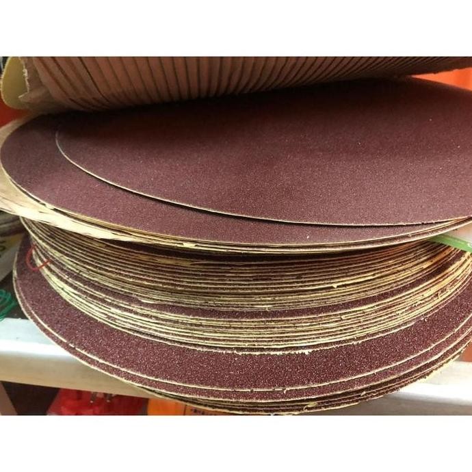 Amplas Bulat Stickit 17" grit 120 Epoxy Sikat Poles Lantai HT