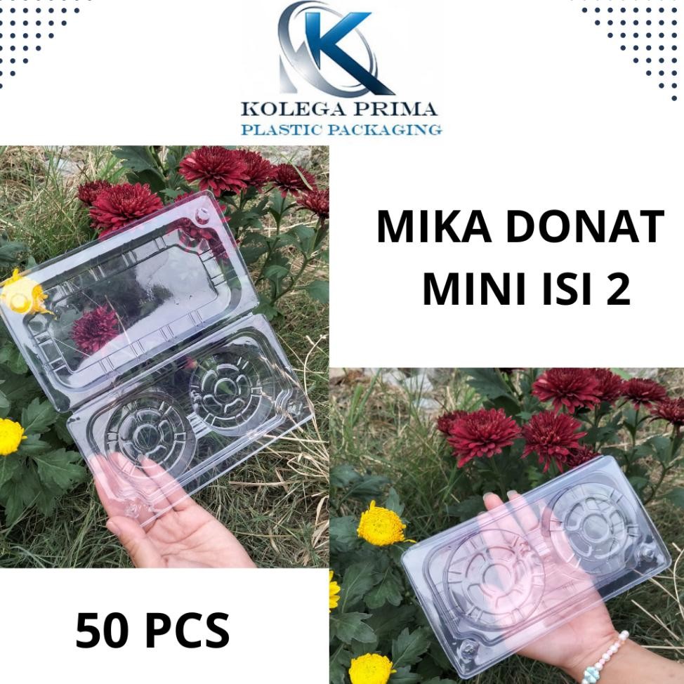 Mika Donat Mini Isi 2 Mika Puding Telor Ceplok Mika Pancake Dorayaki Isi 50Pcs