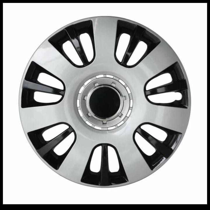 HOT DEAL COVER VELG MOBIL APV RING 14 INCH HITAM SILVER 