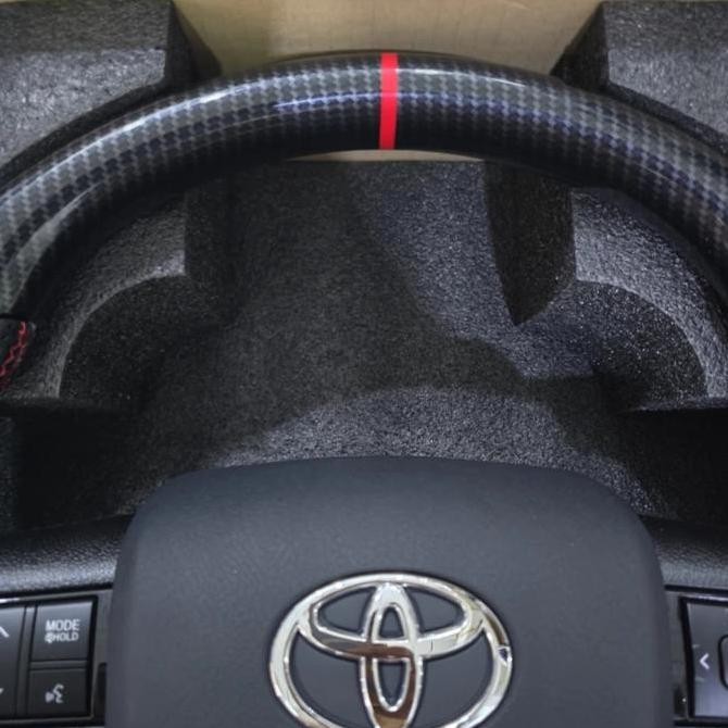 stir carbon kevlar fortuner vrz kulit oem toyota fortuner vrz