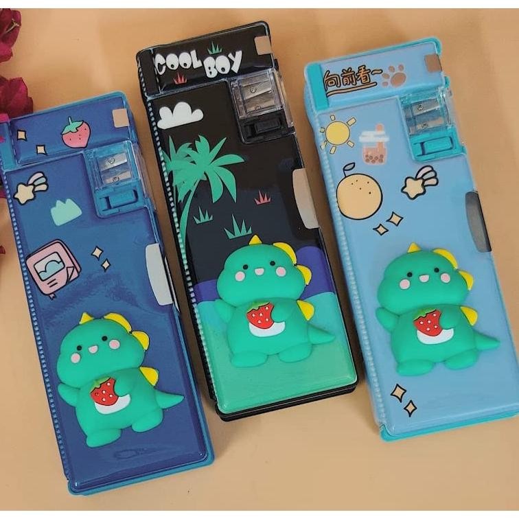

PENCIL PENSIL ANAK SEKOLAH GAMBAR DINO DINOSAURUS TIMBUL LUCU XPM 551-3 DiM