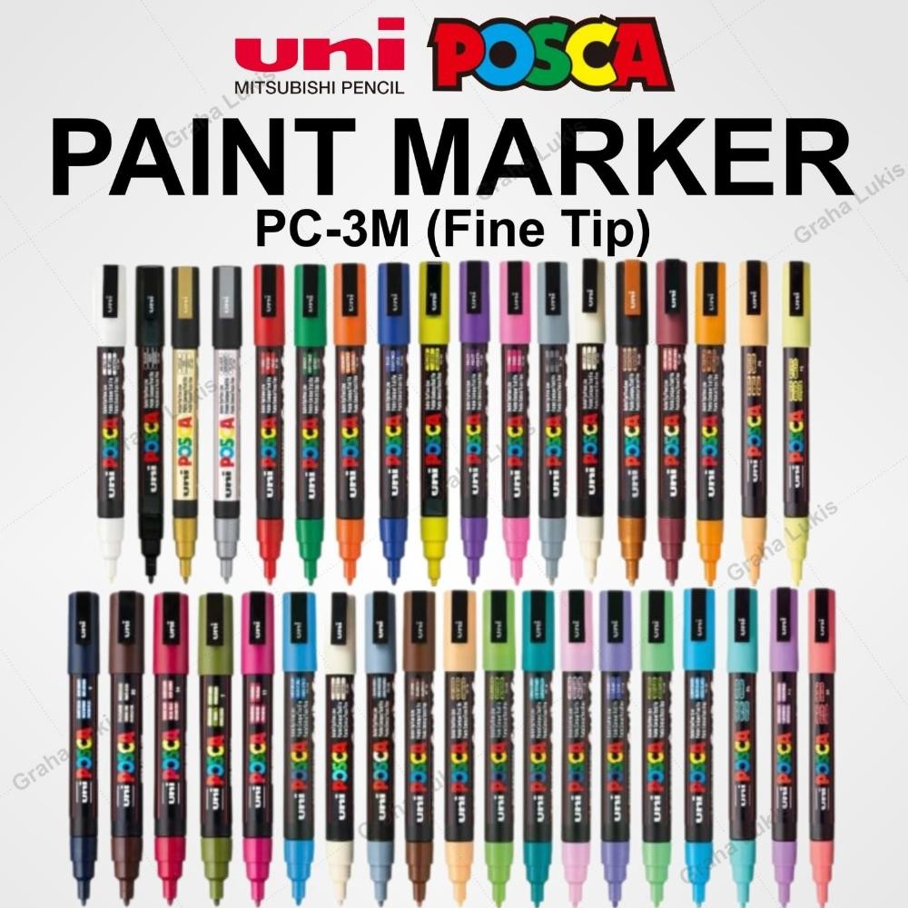 

Uni Posca PC-3M Marker Pen (Fine Tip) DiM