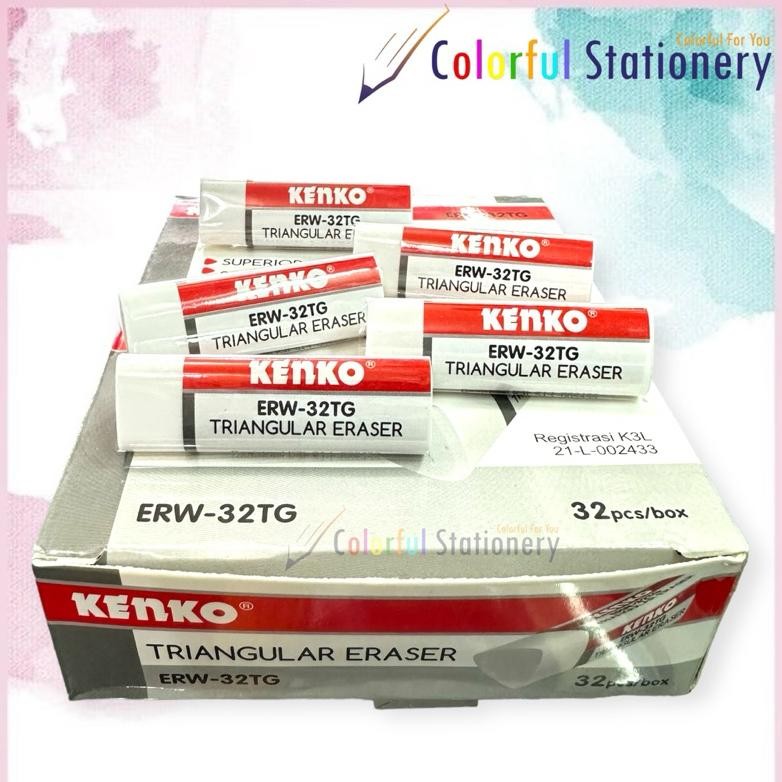 

Penghapus / Eraser Kenko Tringular ERB-32TG (Pack) DiM