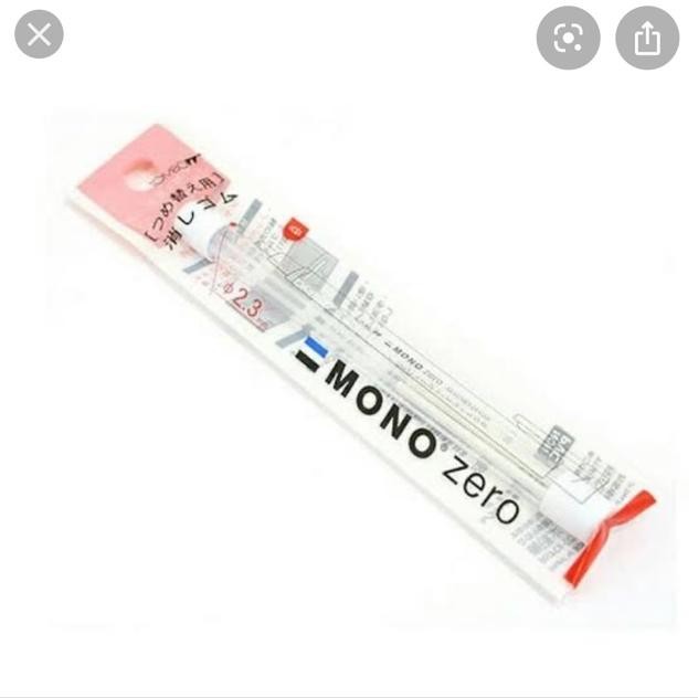 

Refill isi penghapus tombow monozero 2.3 bulat DiM