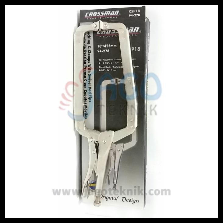 DISKON TANG BUAYA MODEL CLAMP C 18INCH CROSSMAN 94-278