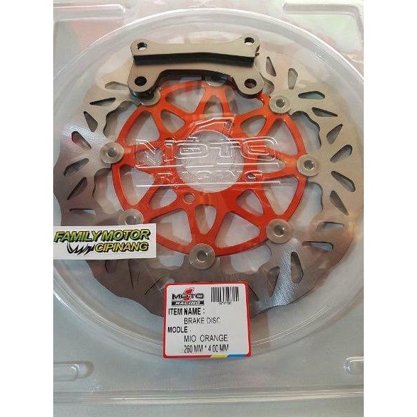 Piringan disc mio MOTO1 RACING 260mm floating mio bukan TdR PSM