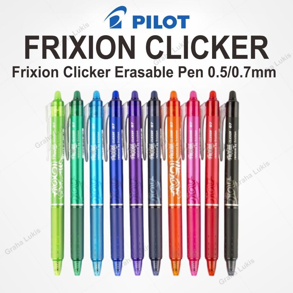 

Pilot Frixion Clicker Erasable Pen 0.5/0.7mm DiM