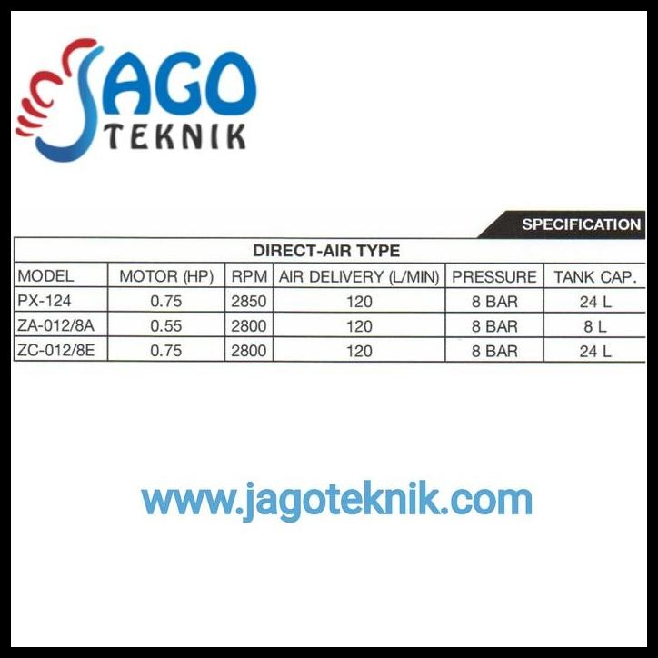 DISKON KOMPRESOR JETMAN / KOMPRESOR DIRECT ZC-0.12/8E JETMEN