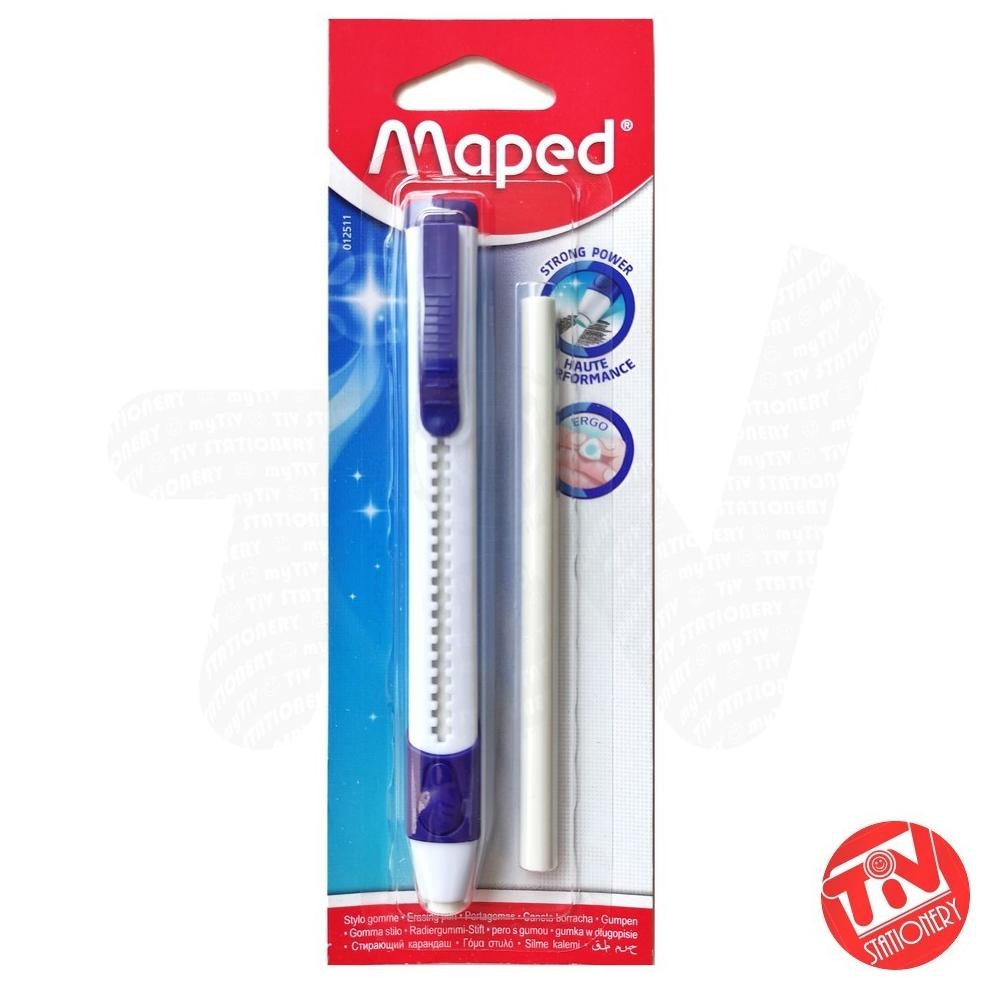 

Penghapus Retractable / Mekanik Maped Circular gom Pen (+Refill) DiM