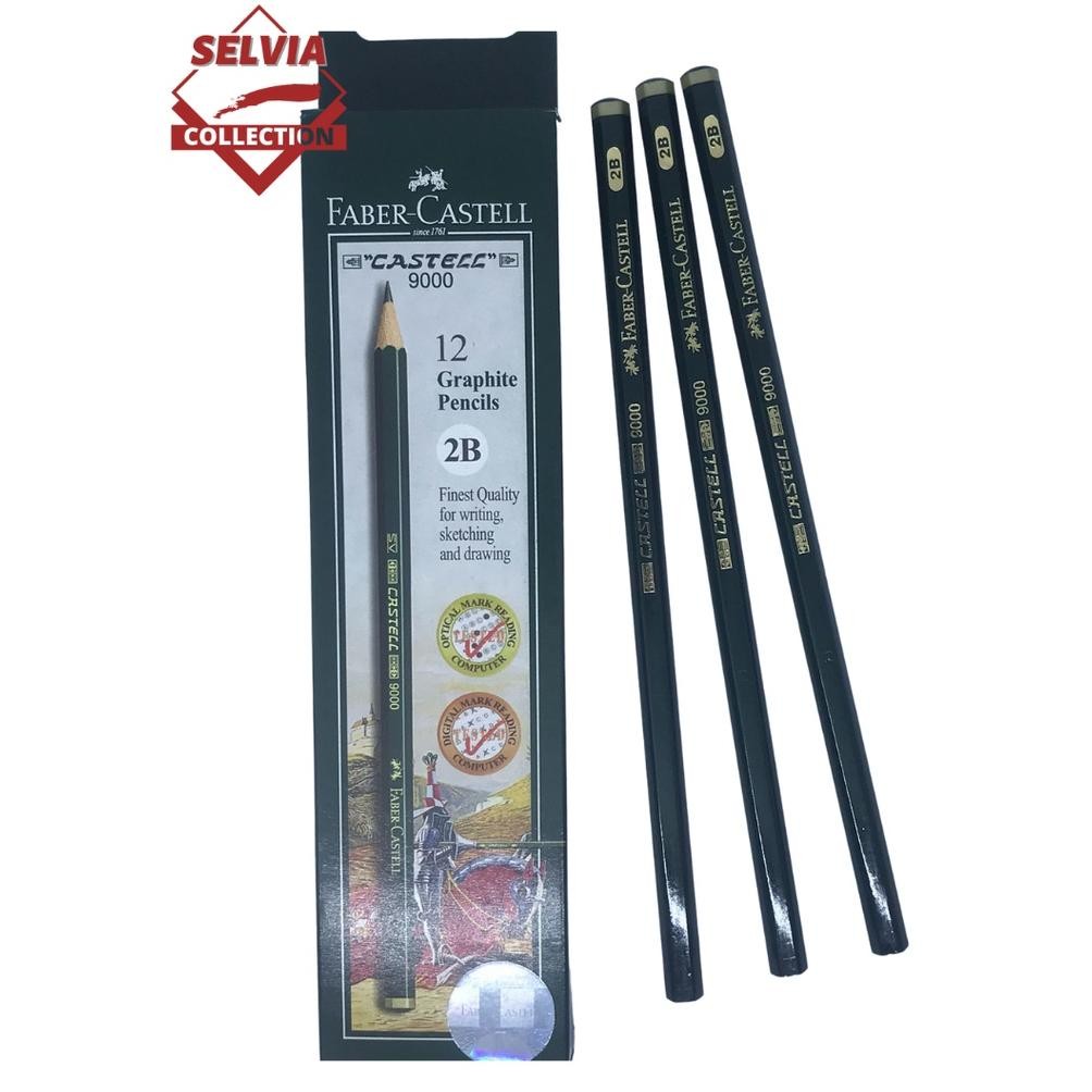 

Pensil 2B Faber-Castell [Harga Perpack] DiM