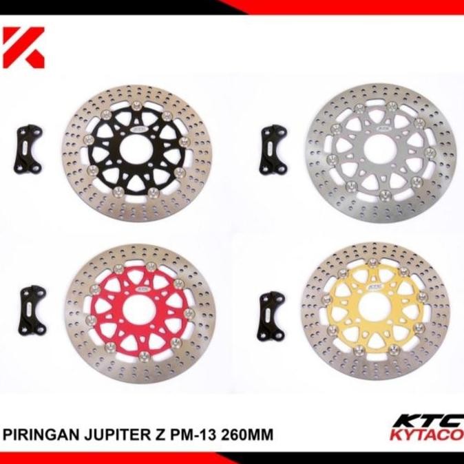 PIRINGAN CAKRAM DEPAN LEBAR KTC KYTACO YAMAHA JUPITER Z UK 260MM
