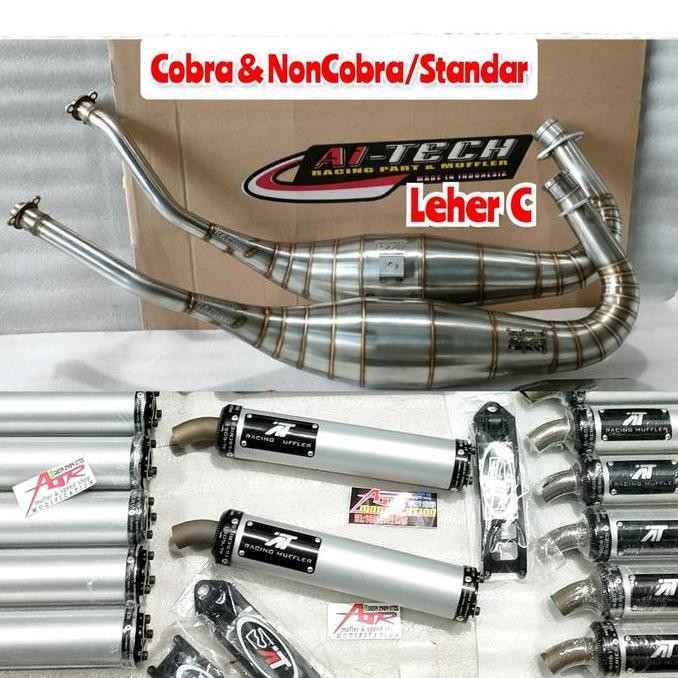 KNALPOT AITECH STAINLESS COBRA & STANDAR NINJA RR R SS - SUARA RACING