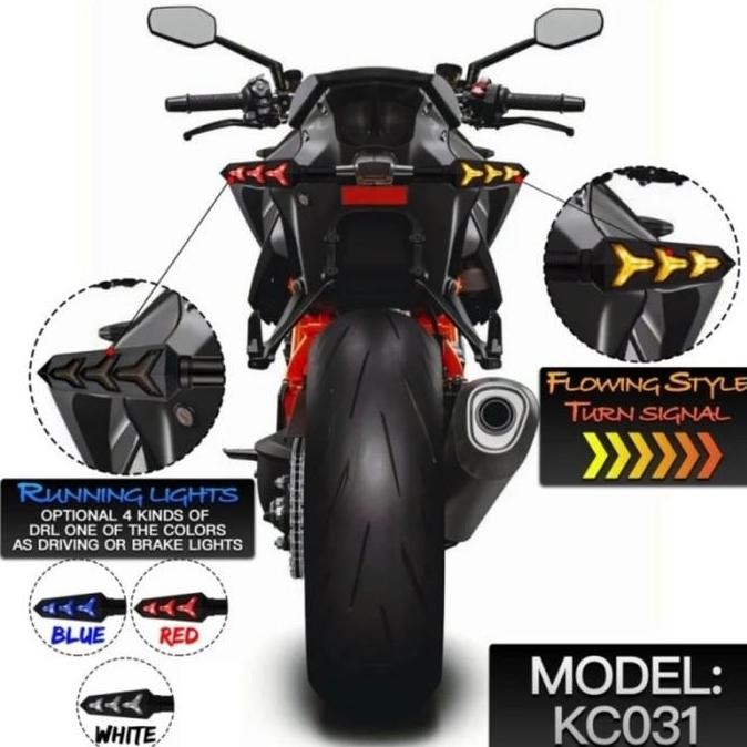 LAMPU SEIN LED RUNNING VARIO AEROX NINJA VIXION CB150 BYSON UNIVERSAL