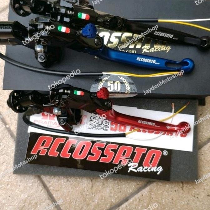 KOPLING ACCOSSATO RACING HANDLE KOPLING R15 R25 AEROX NINJA KAWASAKI ORIGINAL