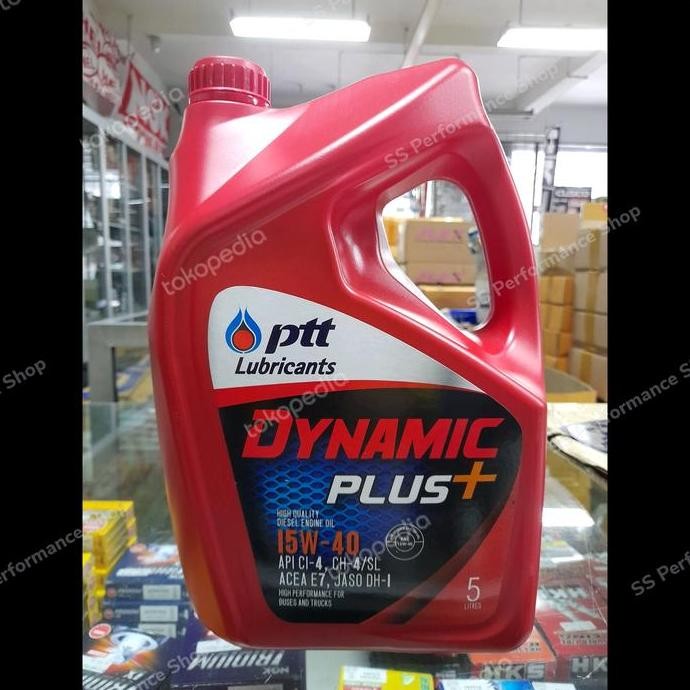 baru PTT Dynamic Plus 15W-40 5L