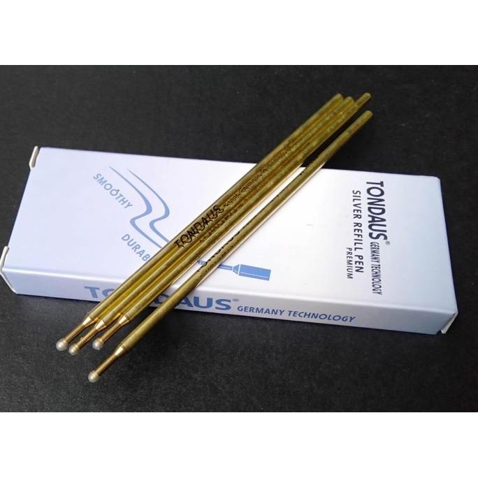 

Silver Pen Tondaus Pen Pola Bahan Kulit Oscar Spon Kain Isi 50 murah
