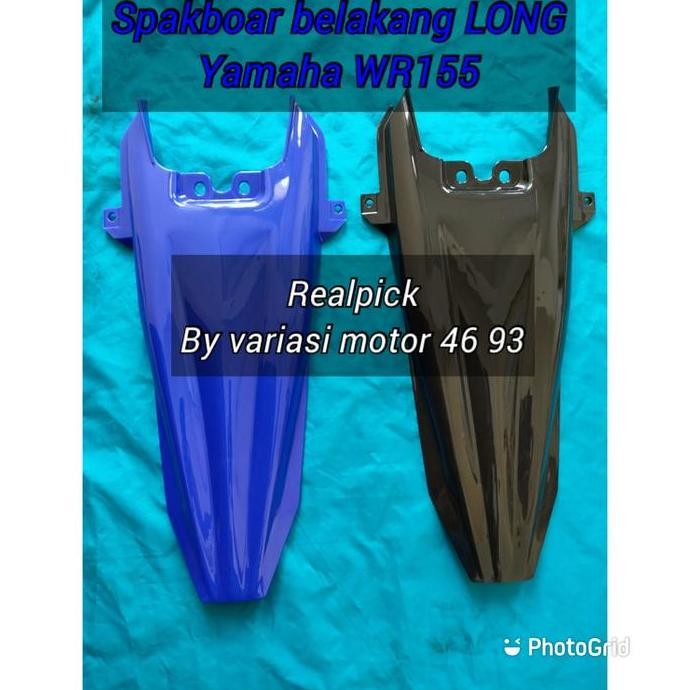 Spakboard belakang wr155 wr 155 panjang size spakbor belakang wr155