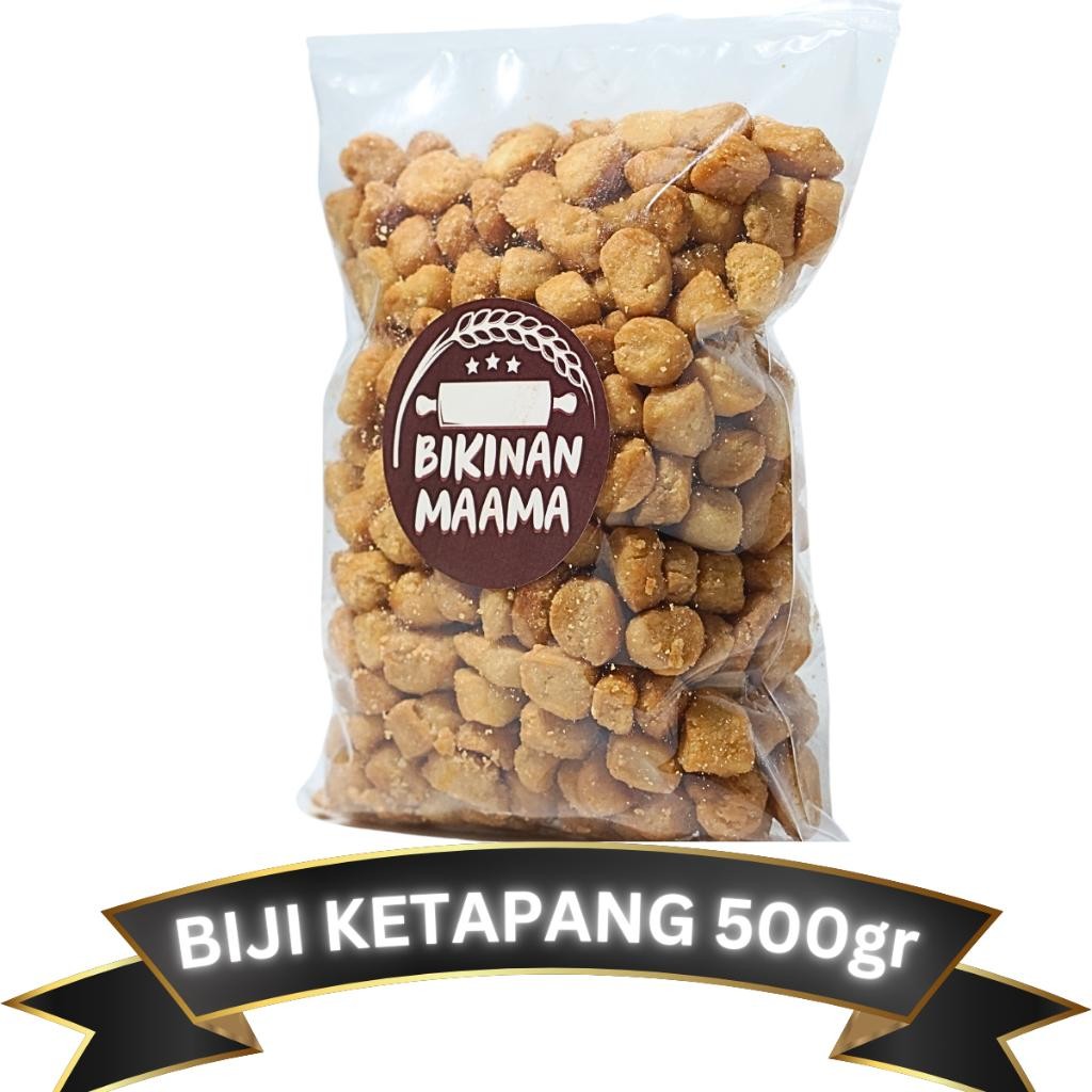 

LM Cemilan Biji Ketapang Renyah Empuk 500gr Bikinanmaama
