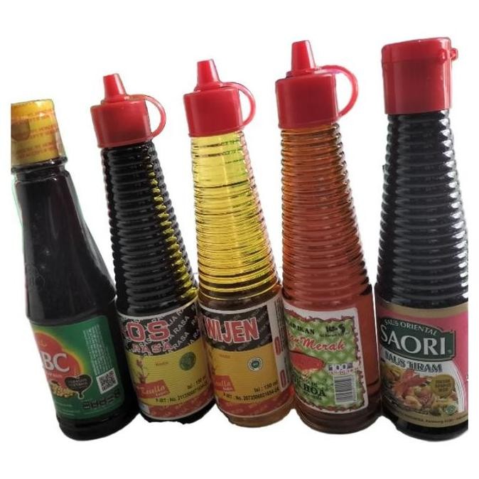 

NEW BUMBU DA KOMPLIT BPOM HALAL (KECAP ASIN, SAOS TIRAM, SAOS RAJA RASA, MINYAK WIJEN, KECAP IKAN)