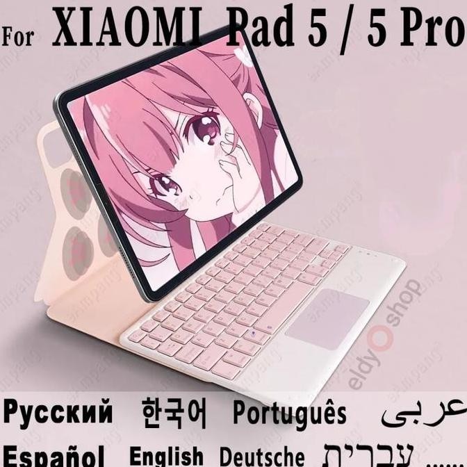 Touchpad Case Keyboard Xiaomi mi Pad 5 / Mi Pad 5 Pro Magnetic Cover