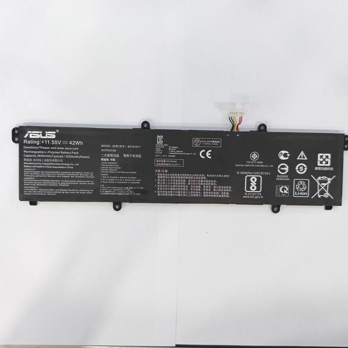 Original Baterai Asus K413 K413E K413EA K413EQ K413FA K413FQ Vivobook