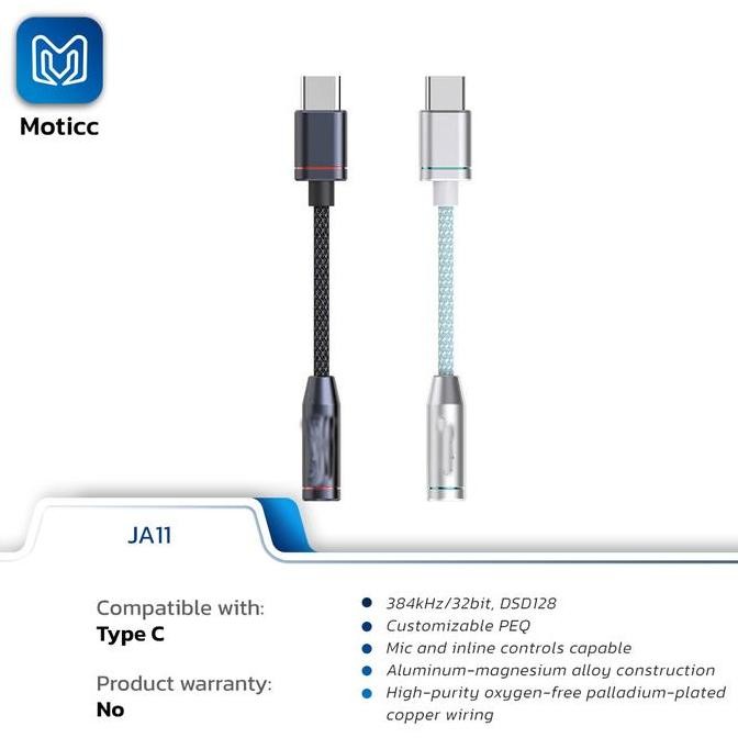 NEW JA JA11 / JA-11 / JA 11 USB Type C to 3.5mm Earphone/Headphone DAC and Amplifier For IOS Android