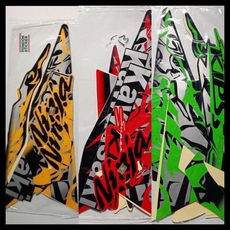 DISKON (ORI) STRIPING STIKER KAWASAKI NINJA RR 2013