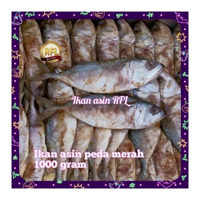 

ikan asin peda merah super 1000 gram