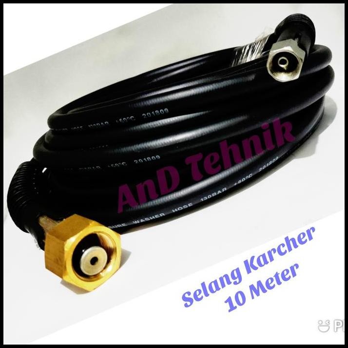 Selang Steam Jet Cleaner Motor / Mobil Untuk Mesin KARCHER 10 Meter