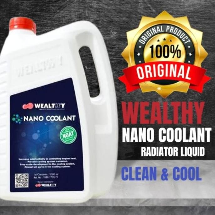Nano Coolant Wealthy  5L Original 100%