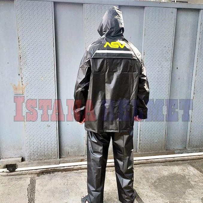 Jas Hujan Asv Osaka Setelan Black