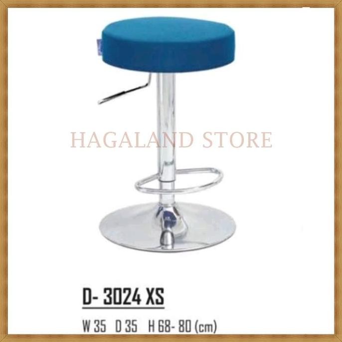Indachi Bar Stool/Kursi Cafe Kursi Makan D-3024 Xs -Jabodetabek