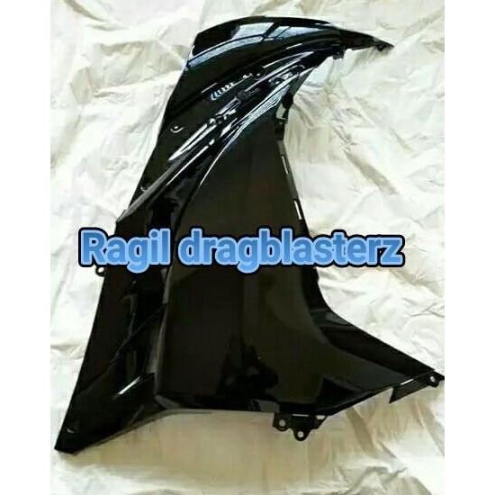 fairing atas ninja 250 fi hitam kanan orinal