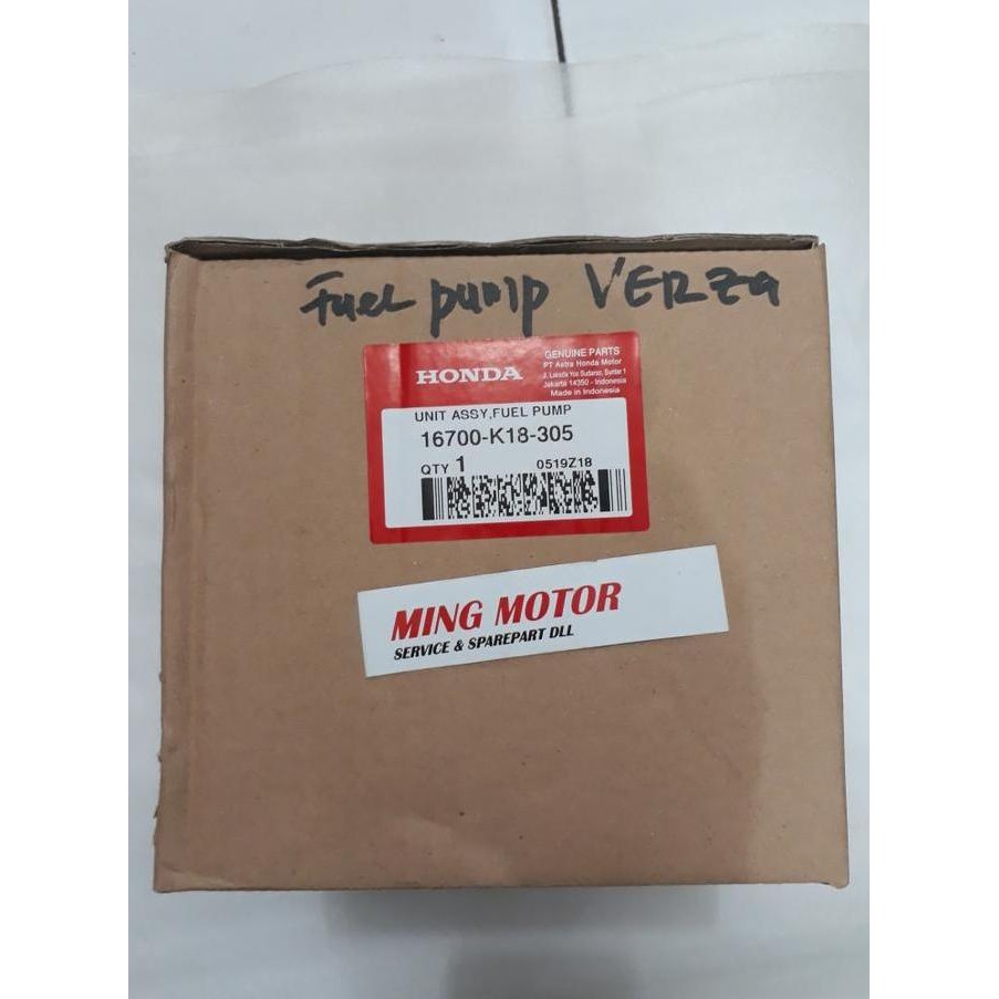 Fuel Pump Verza K18 Asli Ahm