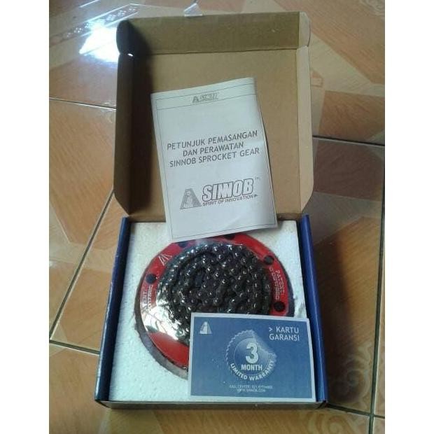 GEAR SET SINNOB MEGAPRO COMFORT