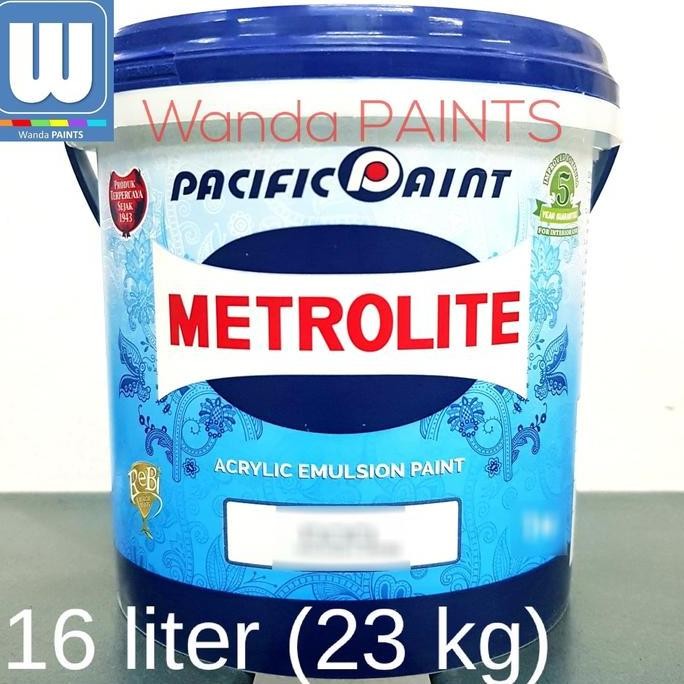 Premium CAT TEMBOK METROLITE 16 LITER PAIL PUTIH