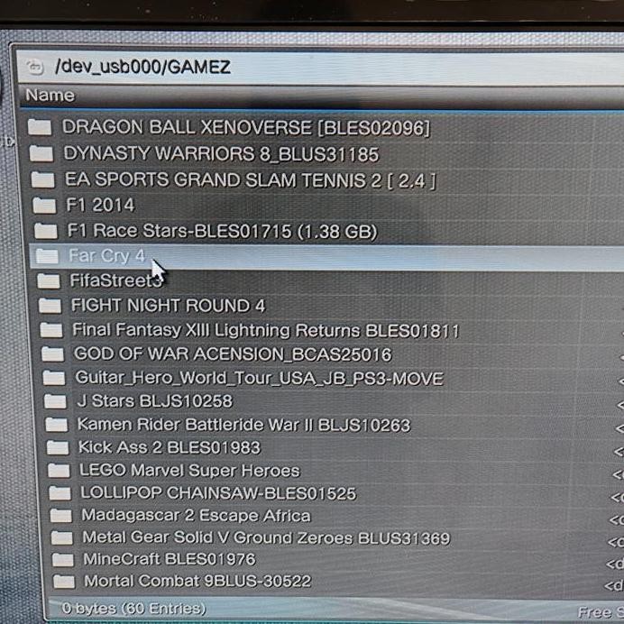 HD PS3 CFW 500GB FULL GAME