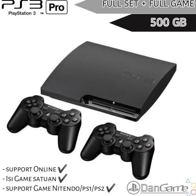Playstation3 PS3 CFW SLIM 500GB SERI 25xx MURAH