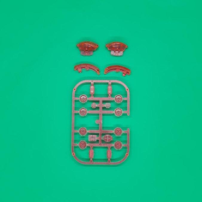 Joycon Shell | Joycon Housing Nintendo Switch Red Transparant