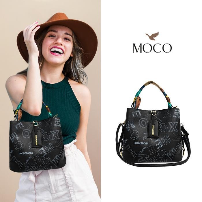 20352 Moco Fashion Tas Wanita Selempang Sling Bag Impor Viral Kantor New Best Quality 100% Original