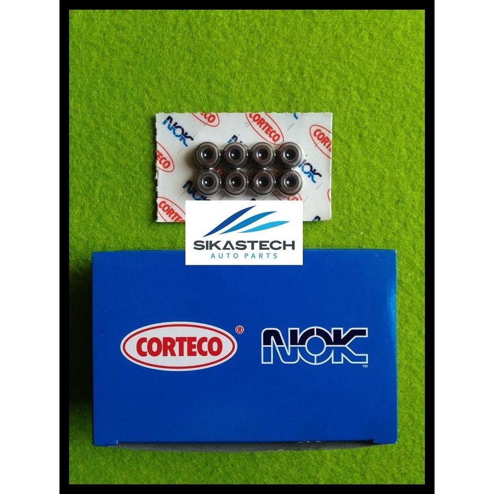 DISKON VALVE STEM SEAL / SIL KLEP TOYOTA COROLLA GREAT ALL NEW NOK ORIGINAL