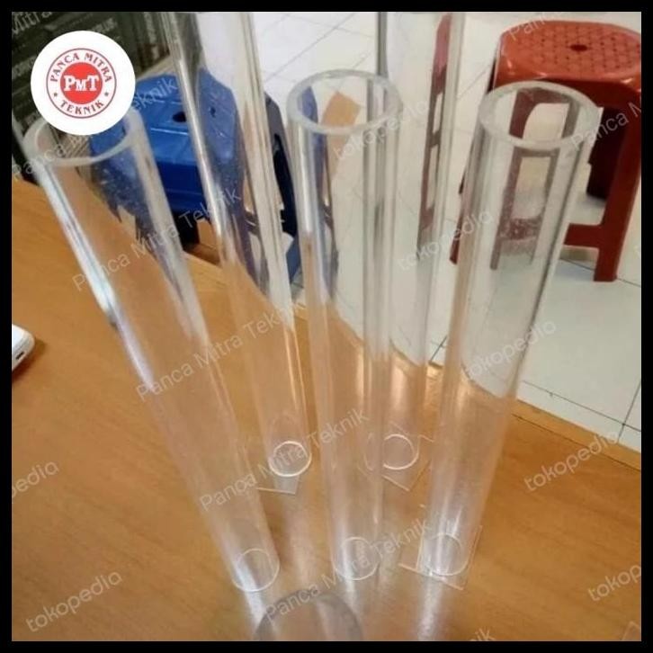 

TERBARU PIPA AKRILIK BENING TEBAL 3MM X OD 50MM X ID 44MM X 50CM !!!!!!
