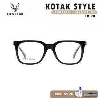 Frame Kacamata Pria Wanita Keren Bisa Minus Fashion Kotak Tr90 7070 Terbaru Best Quality 100% Origin